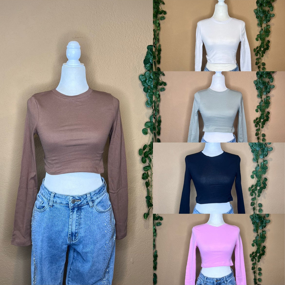 Long Sleeve Crop