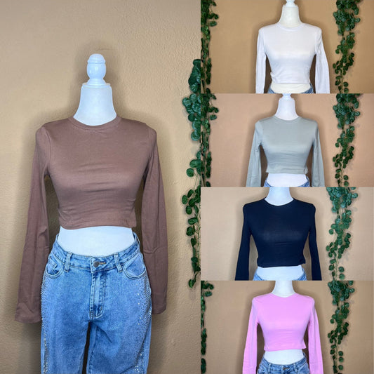 Long Sleeve Crop