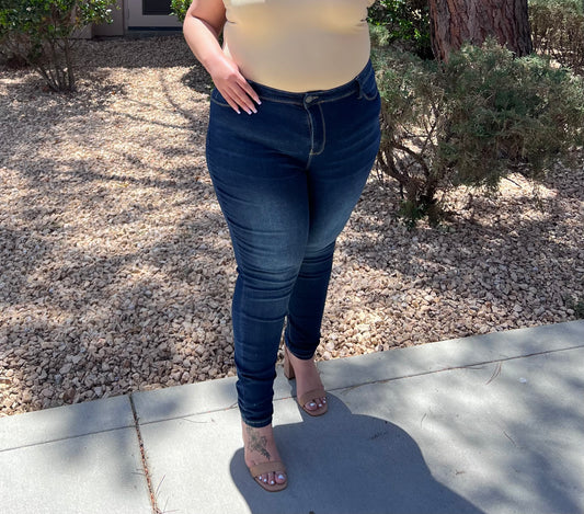 Curve Dark Indigo Jeans