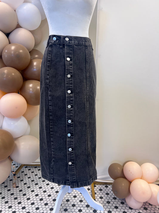 Pick me jean skirt