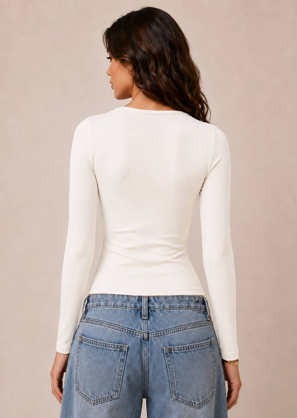 JT56670L - SWEETHEART NECK W/RUCHED LONG SLEEVE TOP