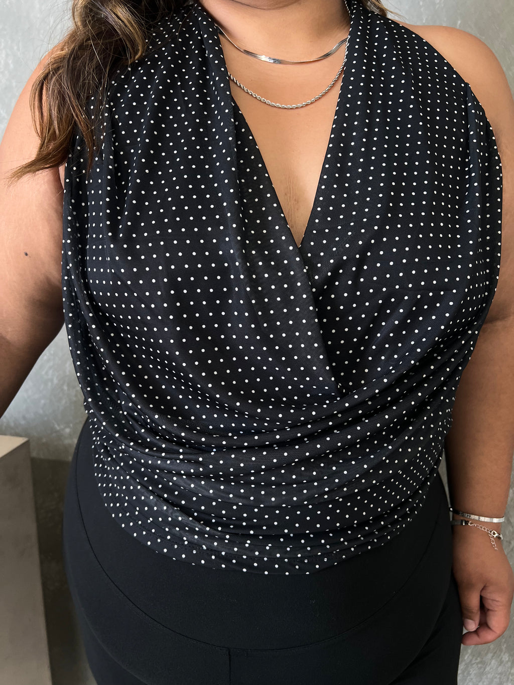 Polka Dot HalterTop
