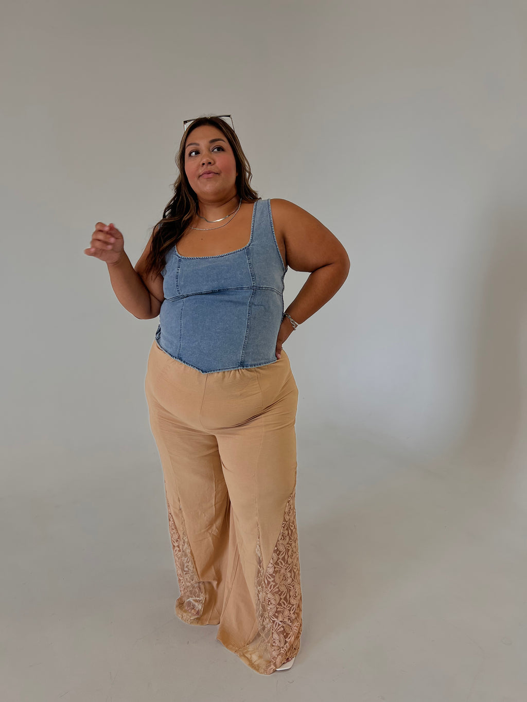 Denim Tank Top