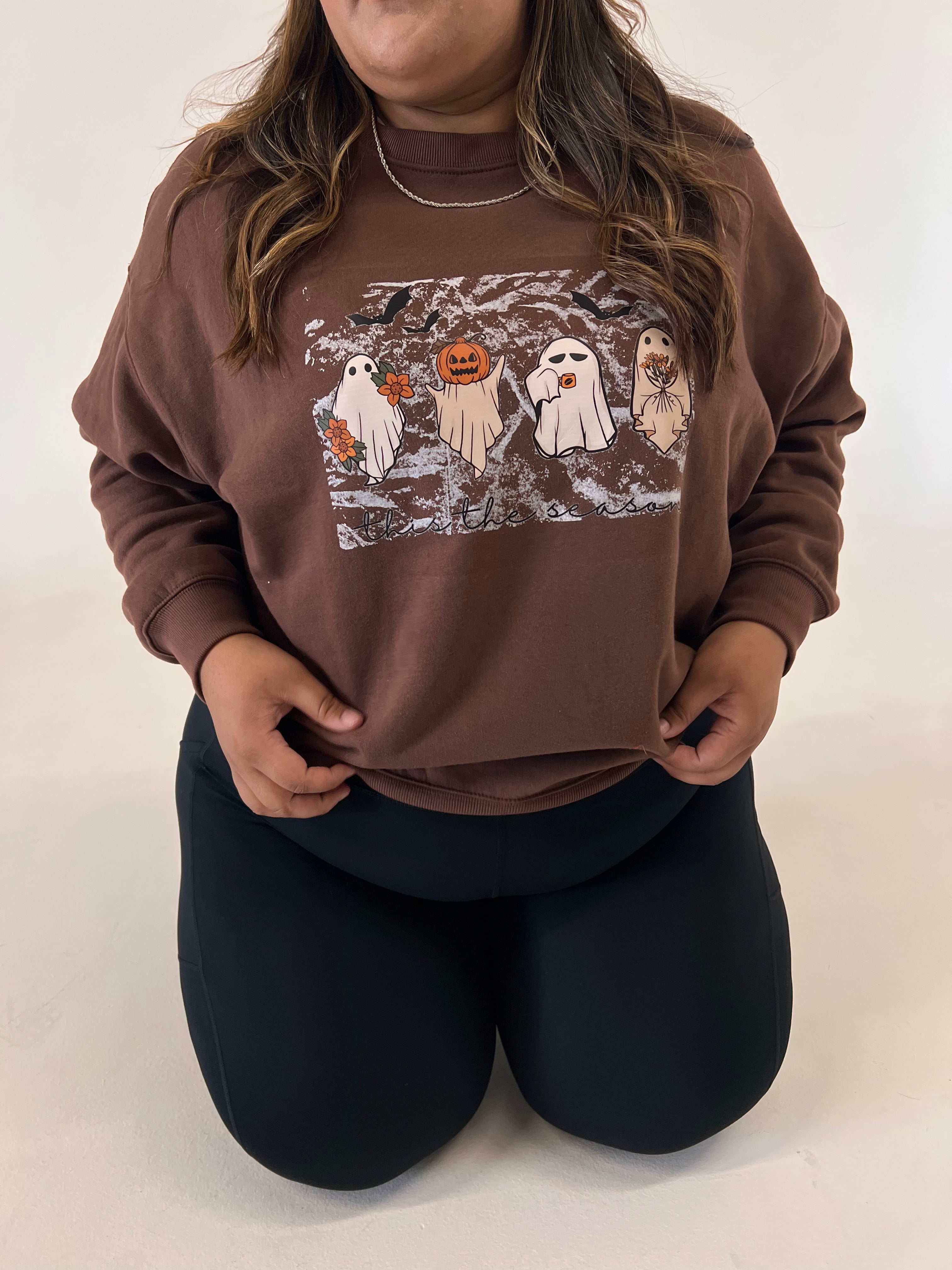 FALL GHOST CREWNECK
