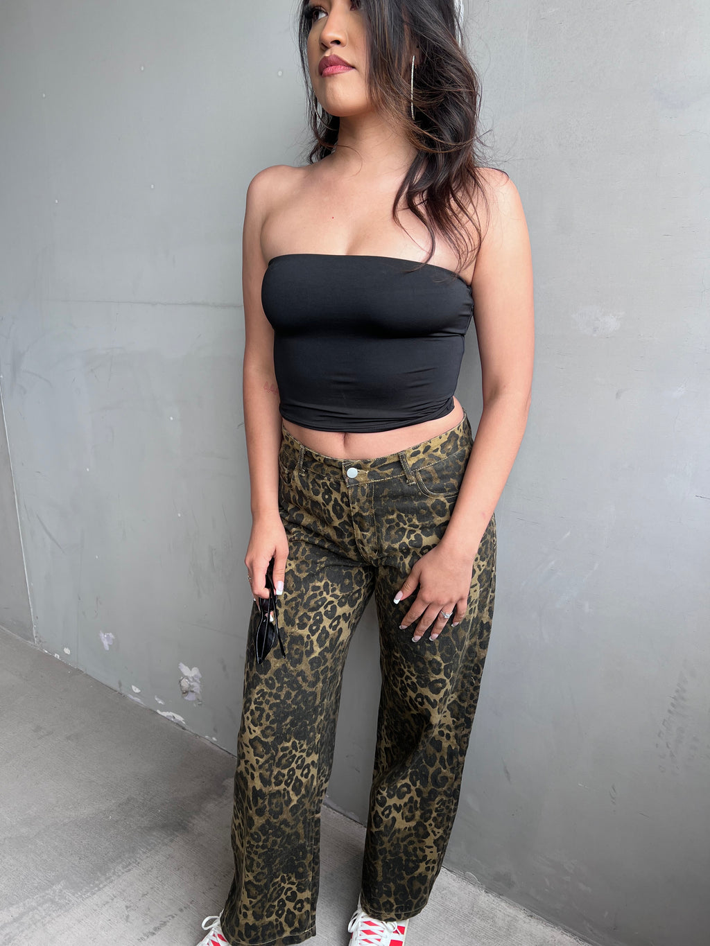 Leopard Jeans